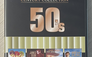 50-luku kokoelma (5DVD) uusi ja muoveissa