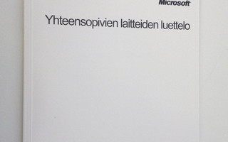Microsoft Windows: Yhteensopivien laitteiden luettelo