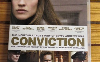 Conviction, draama dvd-elokuva