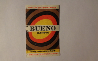 TT-etiketti Bueno kahvia