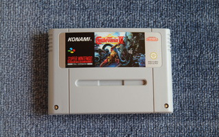 SNES : Super Castlevania IV - Super Nintendo - Puhdistettu