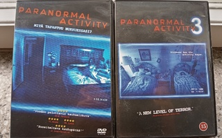Paranormal activity 1 & 3