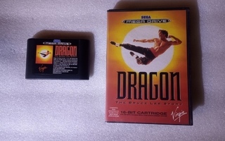 Sega Mega Drive Dragon The Bruce Lee Story