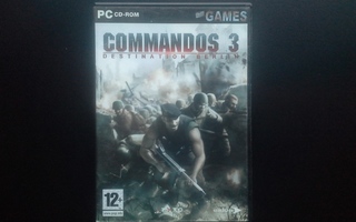 PC CD: Commandos 3: Destination Berlin peli (2003)