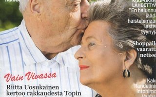 Viva n:o 9 2019 Riitta & Topi. Kirppisfani Kake Randelin.