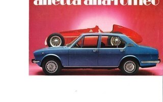 Alfa Romeo Alfetta -esite, 1975