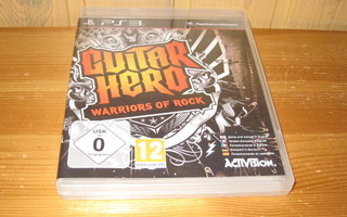 Guitar Hero Warriors of RockPs3