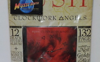 RUSH - CLOCKWORK ANGELS CLASSIC ROCK - LEHTI +CD+AVAIMENPERÄ
