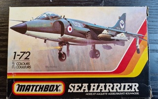 Matchbox Sea Harrier  pommikone 1/72. V 1981