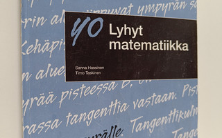 Sanna Hassinen : YO lyhyt matematiikka