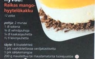 Mango hyytelö kakku Postikortti