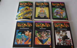 Akira Toriyama: Dragon Ball-pokkarit  no:t 12-14,23,24 ja 28