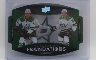 2020-21 Upper deck Clear cut foundations duos Miro Heiskanen