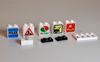 Lego sähkö ja valaistus osat 90-luku