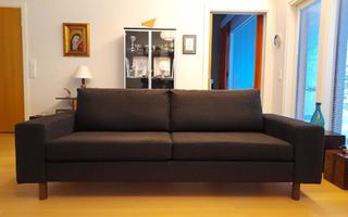 Finsoffat Studio sohva 3h tummanruskea