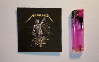 METALLICA KANGASMERKKI HIHAMERKKI PATCH