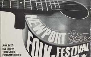 Newport Folk Festival '59-'63 LP 1964 SR INTERNATIONAL 75301
