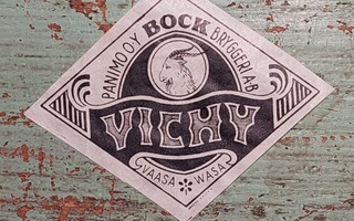 BOCK Vichy etiketti