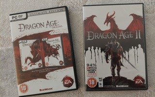 Dragon Age ja Dragon Age II PC -pelit