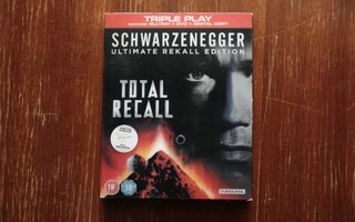 Total Recall Ultimate Rekall Edition Blu-ray ja DVD