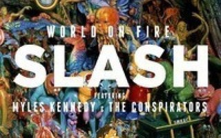 Slash: World On Fire -cd (uusi/muoveissa)