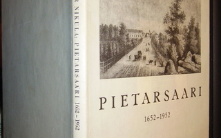 Oscar Nikula : PIETARSAARI 1652-1952 ( 1 p. 1952 )