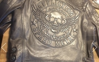 AFFLICTION ON FIRE LEATHER PREMIUM TAKKI M