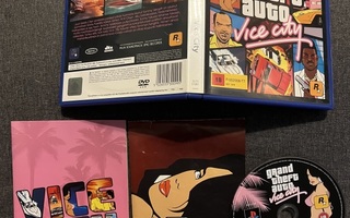 Grand Theft Auto - Vice City PS2 (Suomijulkaisu) (+kartta)