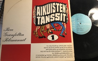 Pave Granfeltin Pelimannit Aikuisten tanssit  1 RCA LP 1970