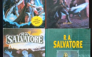 R. A. Salvatore: Demonisota 1-4/4 (Jalava 2001-03)