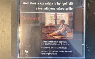 Kamariorkesteri Soli Deo Gloria - Me uskom' CD