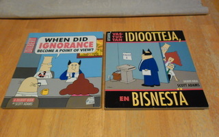 Scott Adams: Dilbert-kirjat (2 kpl)
