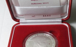 2012 MONACO 10€ juhlaraha Honoré II Prince of Monaco