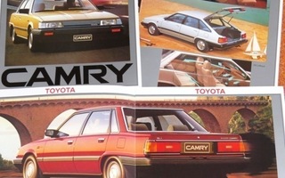1984 Toyota Camry esite - KUIN UUSI - 16 sivua - Korpivaara