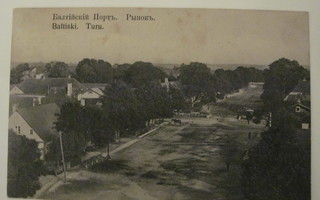 VANHA Postikortti Eesti Viro Paldiski 1911