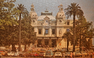 Vintage palapeli 1000 p., Monte Carlo Casino