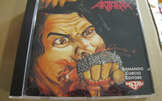 Anthrax fistful of metal cd soittamaton italia 1992