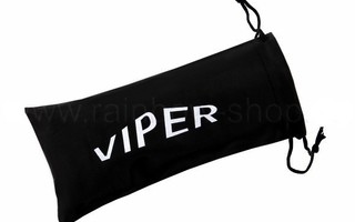 Viper VT-01 Suojapussi Aurinkolaseille, musta *UUSI*