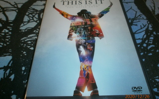 MICHAEL JACKSON`S  THIS IS IT   - DVD