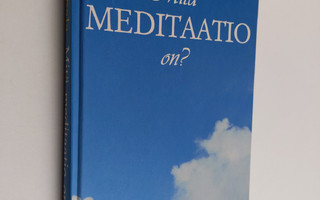 Lauri Rauhala : Mitä meditaatio on