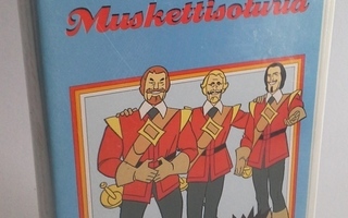 VHS: Alexandre Dumas'n Kolme Muskettisoturia (1973/1989)