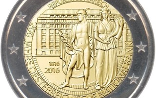 2€ Rulla Itävalta 2016 National Bank