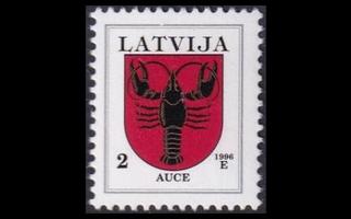 Latvia 421A_I ** Käyttösarja Vaakuna 2 S -96 (1996)