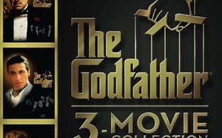 The Godfather :  3-Movie Collection  -  (3 Blu-ray)