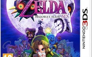 Legend of Zelda: Majoras Mask 3D 3DS (Käytetty)