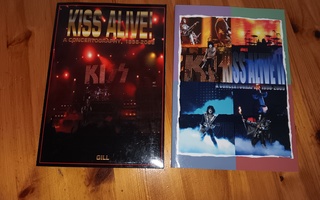 KISS - Alive! A Concertography ´98-´08 & ´98-´09  (2 kirjaa)