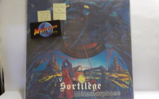 SORTILEGE - METAMORPHOSE EX+/EX SAKSA 1984 LP