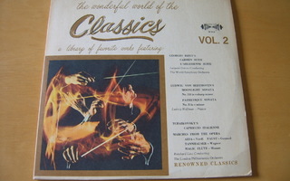 LP The wonderful world of the CLASSICS, 3 levyä
