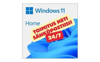 Windows 11 Home avain, toimitus 24/7