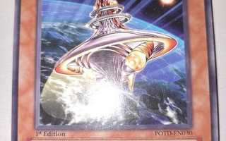 1996 Yu-Gi-Oh Flying Saucer Muusik'i card